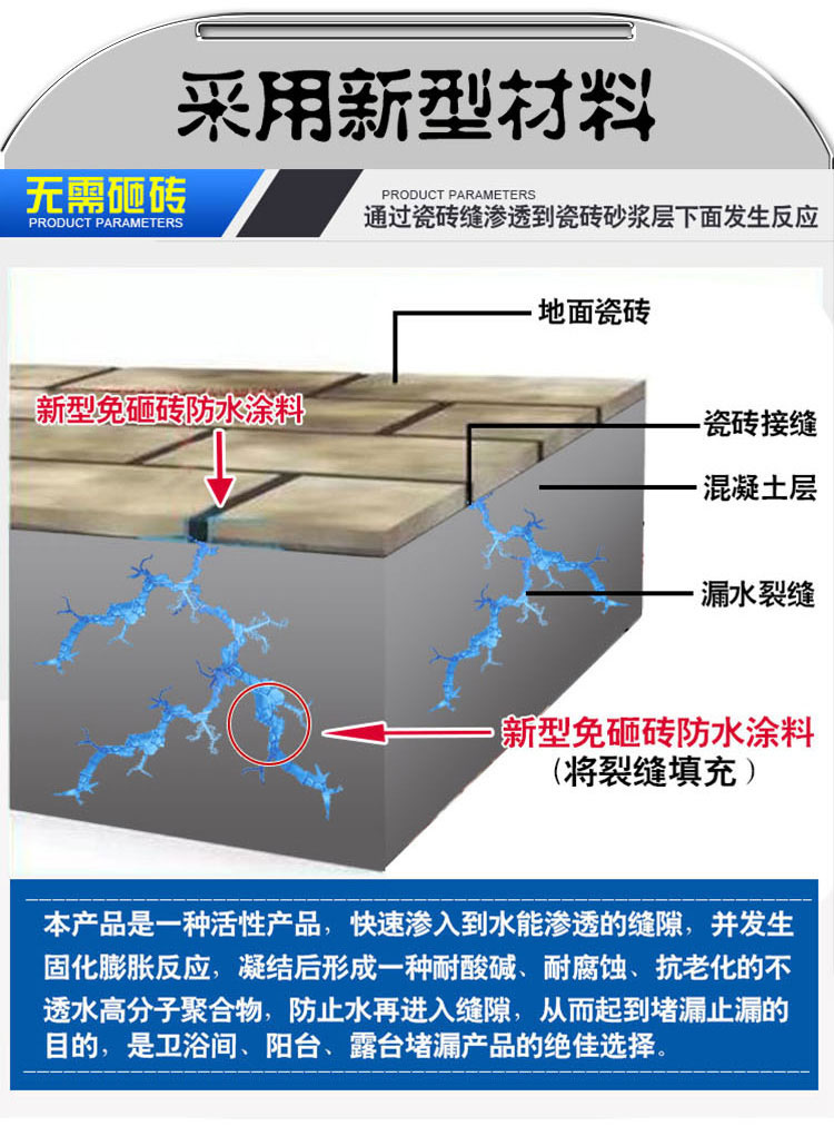 卫生间免砸防水